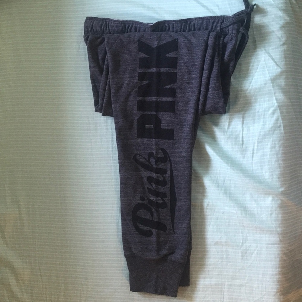Victoria Secrets Pink full length sweatpants